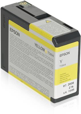 117671 Epson C13T580400 EPSON Yellow 80 ml SP 3800 